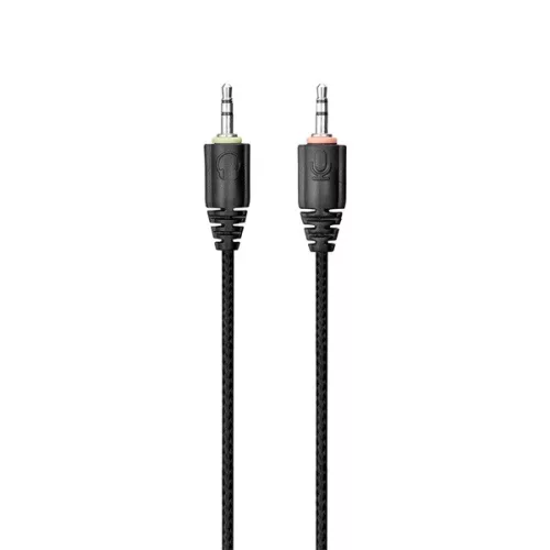 Rampage Fejhallgató - RM-K29 THUNDER (mikrofon, 3,5 mm Jack, hangerőszabályzó, nagy-párnás, fekete, RGB LED)