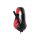 Rampage Fejhallgató - SN-R2 (mikrofon, 3.5mm jack, hangerőszabályzó, nagy-párnás, 2.2m kábel, fekete-piros)