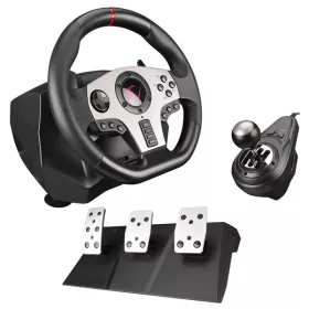   Rampage Gamer kormány - V902  (PS3/PS4/PC/XBOXONE/XBOX360 /SWITCH, 3 pedál+váltókar, vibrálás)