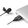 Sandberg Mikrofon - Streamer USB Clip Microphone