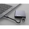 Sandberg Notebook Dokkoló - USB-C Dock 2xHDMI+USB+PD (Bemenet: USB-C; Kimenet: 2xHDMI+USB-A3.0+USB-C)