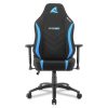Sharkoon Gamer szék - Skiller SGS20 Fabric Blue (állítható magasság; állítható kartámasz; szövet; acél talp; 120kg-ig)