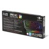 Spirit of Gamer Billentyűzet - PRO-K5 (105 gomb, Fém felső rész, RGB LED, USB, 19 anti-ghost, fekete, magyar)