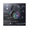 Spirit of Gamer Fejhallgató - PRO-H6 RGB Black (MultiPlatform, mikrofon, 3.5mm jack, hangerőszabályzó, 2m kábel, fekete)