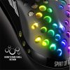 Spirit of Gamer Egér - ELITE-M80 (Optikai, 4200DPI, 6 gomb, harisnyázott kábel, fekete)