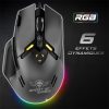 Spirit of Gamer Egér - ELITE-M60 Black (Optikai, 20000 DPI, 1000Hz, 9 programozható gomb, RGB, vezetékes, fekete)