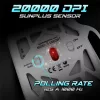 Spirit of Gamer Egér - ELITE-M60 White (Optikai, 20000 DPI, 1000Hz, 9 programozható gomb, RGB, vezetékes, fehér)