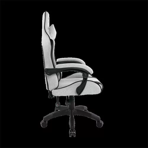 Spirit of Gamer szék - ARENA Light Grey (állítható magasság; párnázott kartámasz; PU; max.120kg-ig, világos-szürke)