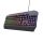 Trust Billentyűzet Gamer - GXT 836 Evocx (RGB LED háttérvilágítás; USB; fekete; magyar)