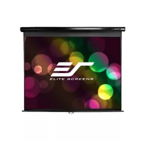   EliteScreens 106" (16:9) manuális fali vászon M106UWH (235 x 132 cm, Fekete váz)