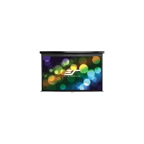 EliteScreens 106" (16:9) manuális fali vászon M106UWH-E24 (235 x 132 cm, Fekete váz)