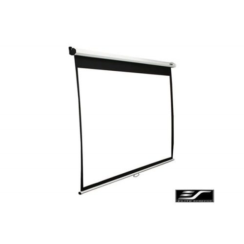 EliteScreens 80" (4:3) manuális fali vászon M80NWV (163 x 122 cm, Fehér váz)