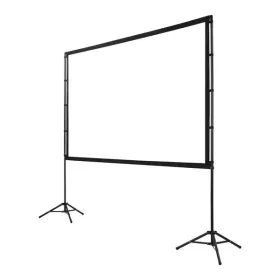   Everest 100"  mobil vászon - KTP-100 (221 x 125 cm, fekete váz)