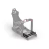 Trak Racer Kiegészítő - Pedáltartó készlet saroktámasszal TR-One (kompatibilis: TR200, TR160 és TR120; fekete)