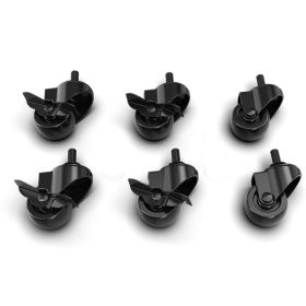   Trak Racer Szimulátor kiegészítő - Caster Wheels, Brake & Mounting Brackets (TR8, TR8 Pro, RS6 and Alpine Racing TRX)