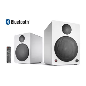   WaveMaster Hangszóró 2.0 - CUBE NEO White (50W RMS, Bluetooth, 3,5mm jack, RCA, Toslink, Távírányító, Fehér)