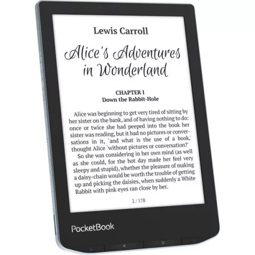 PocketBook E-book Olvasó - PB629-2-WW (Verse, 6" E Ink Carta, 8GB, SMARTlight, wifi, microSD, USB-C, kék)