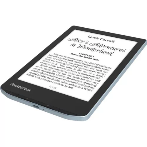 PocketBook E-book Olvasó - PB629-2-WW (Verse, 6" E Ink Carta, 8GB, SMARTlight, wifi, microSD, USB-C, kék)