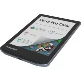   PocketBook E-book Olvasó - PB634K3-1-WW (Verse Pro Color, 6" E Ink, 16GB, SMARTlight, wifi, Bluetooth, USB-C, IPX8)
