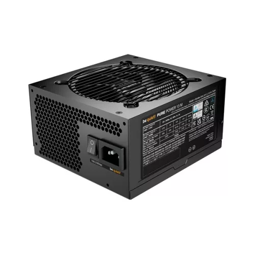 Be Quiet! Tápegység 750W - PURE POWER 13 M (80+ Gold, ATX3.1, PCIe5.1, moduláris, fekete)