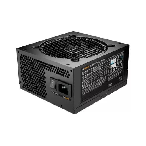 Be Quiet! Tápegység 850W - PURE POWER 13 M (80+ Gold, ATX3.1, PCIe5.1, moduláris, fekete)