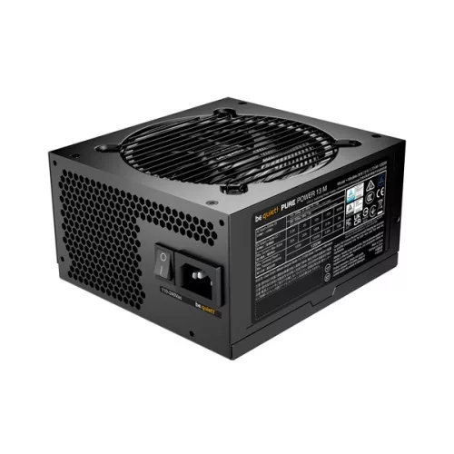 Be Quiet! Tápegység 1200W - PURE POWER 13 M (80+ Gold, ATX3.1, PCIe5.1, moduláris, fekete)