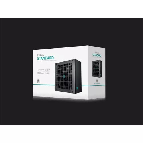 DeepCool Tápegység 450W - Gamerstorm PF450L (80 Plus, ATX2.31, Aktív PFC, 12cm )