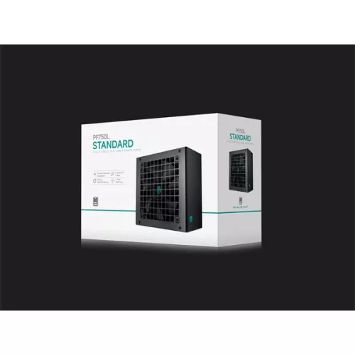 DeepCool Tápegység 750W - Gamerstorm PF750L (80 Plus, ATX2.31, Aktív PFC, 12cm )