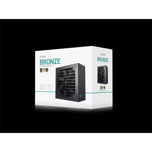 DeepCool Tápegység 750W - Gamerstorm PF750X (80 Plus Bronze, Aktív PFC, 12cm)