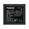 DeepCool Tápegység 800W - PM800D (80 Plus Gold, Aktív PFC, 12cm )