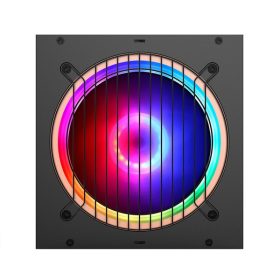   Rampage Tápegység - 500W RGB-500  (80 Plus Bronze; RGB, 12cm ventilátor, Aktív PFC)