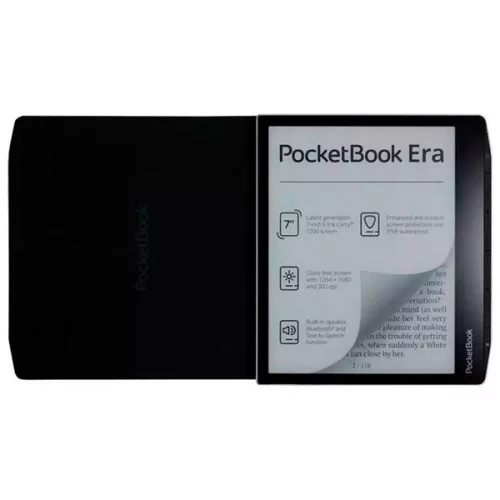 PocketBook E-book Tok - HN-QI-PU-700-BK-WW (Charge, 7", Era / Era Color, Qi vezeték nélküli töltés, fekete)