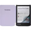 PocketBook E-book Tok - SH-TR-634-LPL-WW (Shell, PB619 / PB629 / PB634, átlátszó, kézpánt, lila)