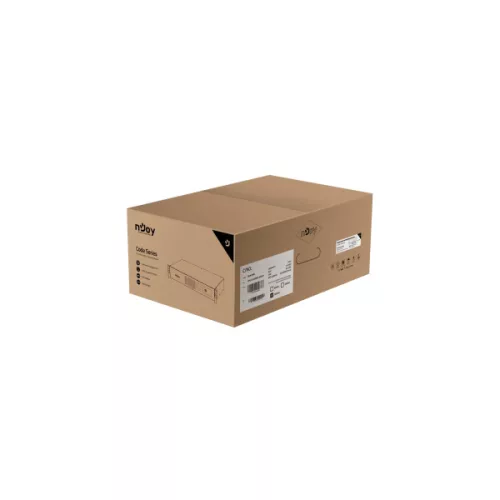 NJOY Szünetmentes 2000VA - Code 2000 (8 IEC C13, line-interaktív, USB menedzsment, szoftver, LCD kijelző, 2U rack)