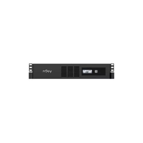 NJOY Szünetmentes 800VA - Code 800 (4 IEC C13, line-interaktív, USB menedzsment, szoftver, LCD kijelző, 2U rack)