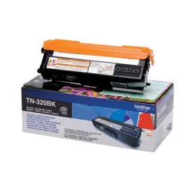 Brother Toner TN-320BK, Normál - 2500 oldal, Fekete