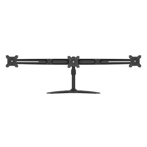MULTIBRACKETS Asztali állvány (3 képernyős rögzítőkar), M VESA Desktopmount Triple Stand 15-24" (max.VESA: 100x100 mm)