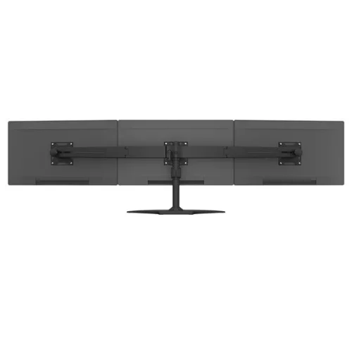 MULTIBRACKETS Asztali állvány (3 képernyős rögzítőkar), M VESA Desktopmount Triple Stand 15-24" (max.VESA: 100x100 mm)