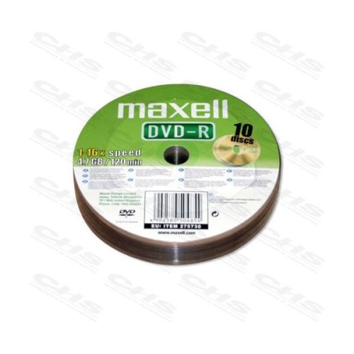 MAXELL DVD lemez -R 4.7GB 50db/Henger 16x Shrink