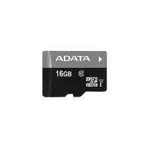  ADATA Memóriakártya MicroSDHC 16GB + Adapter UHS-I CL10 (50/10)