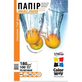   COLORWAY Fotópapír, magasfényű (high glossy), 180 g/m2, 10x15, 100 lap