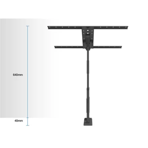 MULTIBRACKETS Fali konzol, M VESA Flexarm Thin Black (32-55", max.VESA: 600x400 mm, 30 kg)