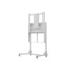 MULTIBRACKETS Motoros, gurulós padlóállvány, M Motorized Floorstand 160 kg White SD (42-110")