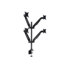   MULTIBRACKETS 4 karos asztali konzol, M VESA Gas Lift Arm Quad Black (15-32", max.VESA: 100x100 mm, 10 kg)