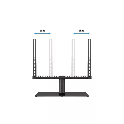 MULTIBRACKETS Forgatható asztali állvány, M VESA Tablestand Turn Black Large MAX 600x400 (40-60", 40kg)
