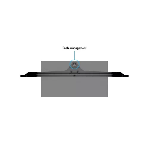 MULTIBRACKETS Forgatható asztali állvány, M VESA Tablestand Turn Black Large MAX 600x400 (40-60", 40kg)