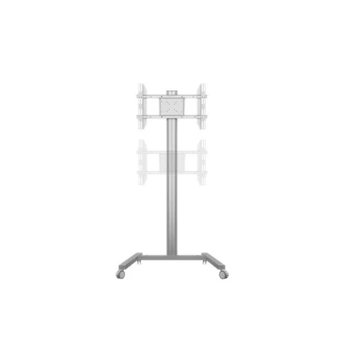 MULTIBRACKETS Gurulós padlóállvány, M Display Stand 180 Single Silver (32-65", max.VESA: 700x400 mm, 50 kg)
