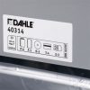 DAHLE Iratmegsemmisítő 40206 BaseCLASS, CD/DVD/Kártya/Gémkapocs, 19 lap (70gr), 16 lap (80gr), P-2O-2|T-2|E-2|, 40 liter