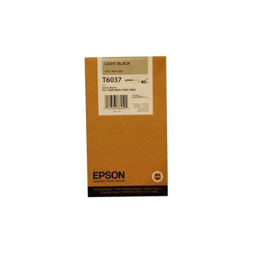 EPSON Tintapatron Light Black T603700 220 ml