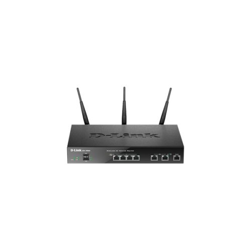D-LINK Vezeték nélküli VPN Router 2xWAN(1000Mbps) + 4xLAN(1000Mbps) + 2xUSB, DSR-1000AC